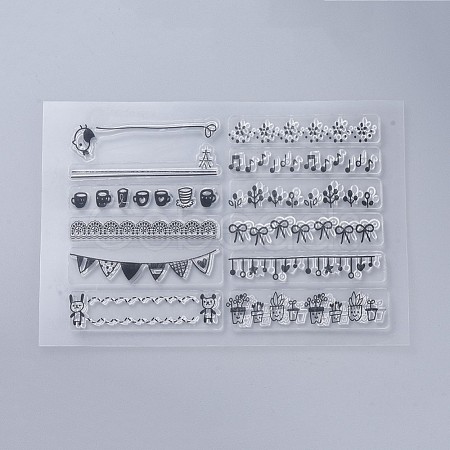 Silicone Stamps DIY-L036-F18-1