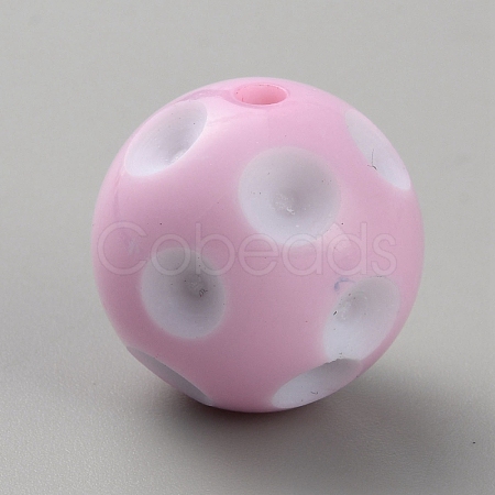 Acrylic Beads MACR-WH20003-02B-1