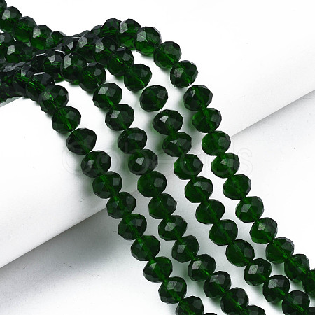 Glass Beads Strands EGLA-A034-T10mm-D24-1