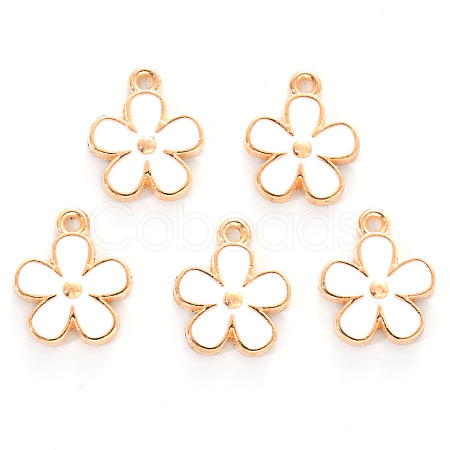 Alloy Enamel Charms ENAM-R059-02C-RS-1