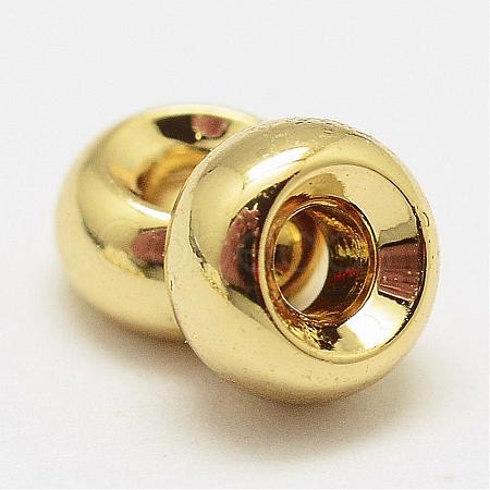 Brass Spacer Beads KK-P056-09G-NR-1