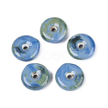 Vintage Handmade Porcelain Beads PORC-N013-20-04-1
