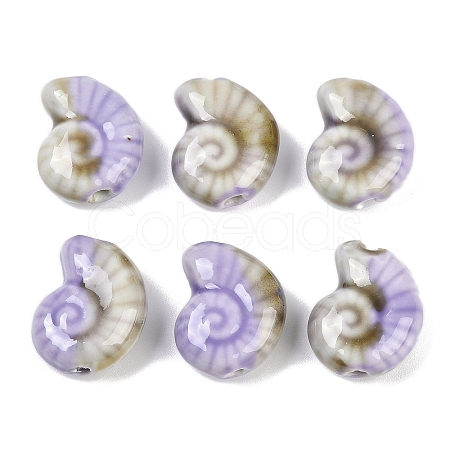 Handmade Porcelain Beads PORC-R003-02E-1