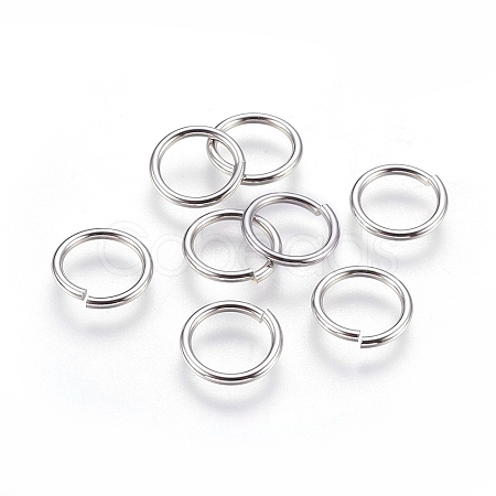 Tarnish Resistant 304 Stainless Steel Saw Cut Open Jump Rings STAS-P212-24P-05-1