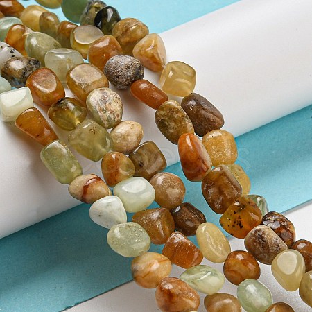 Natural Jade Bead Strands G-P070-02-1