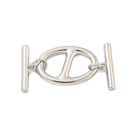 Brass Toggle Clasps KK-A223-03P-1
