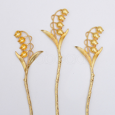 Alloy Hair Sticks OHAR-PW0003-071A-G-1