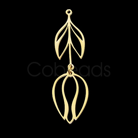 201 Stainless Steel Pendants X-STAS-S105-LA361-2-1