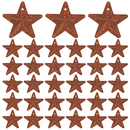 60Pcs Iron Pendants IFIN-GF0001-42C-1