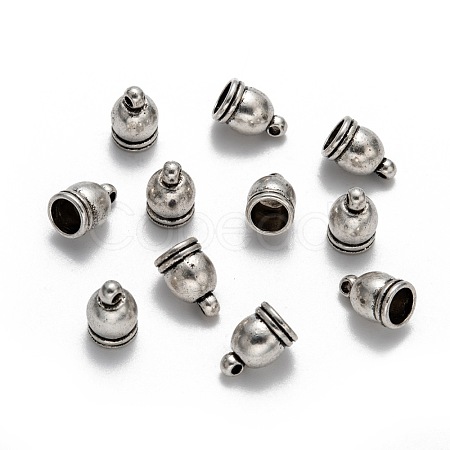 Tibetan Style Cord Ends TIBE-4736-AS-LF-1