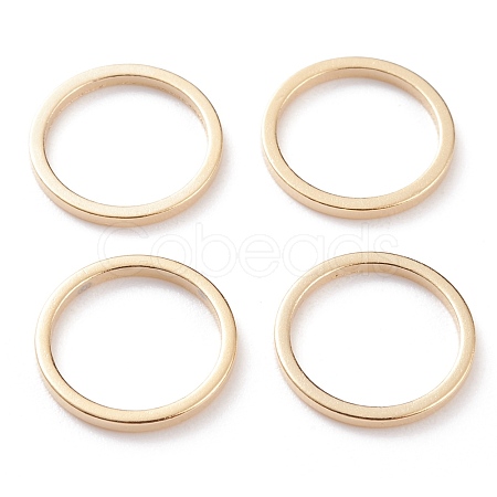 Brass Linking Rings KK-Y003-03E-G-1