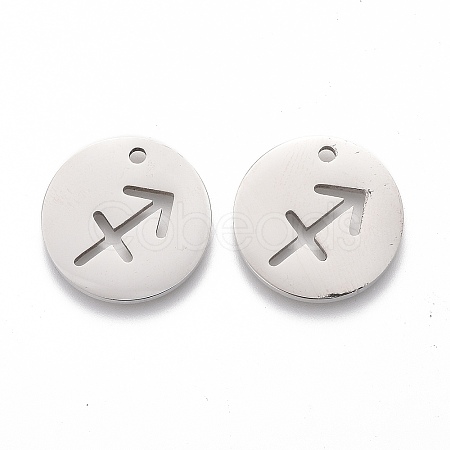 Tarnish Resistant 201 Stainless Steel Pendants LS-STAS-Z001-B-12P-1