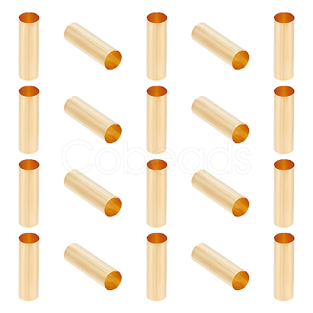 Column Brass Beads KK-LP0001-29B-1