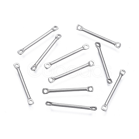 Tarnish Resistant 304 Stainless Steel Link Connectors STAS-S117-019C-1