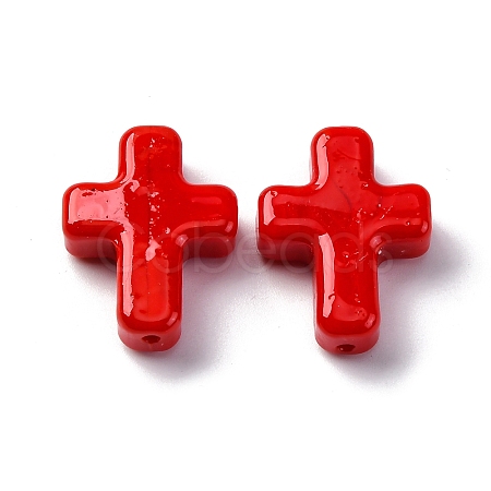 Handmade Lampwork Beads LAMP-Q004-01A-04-1