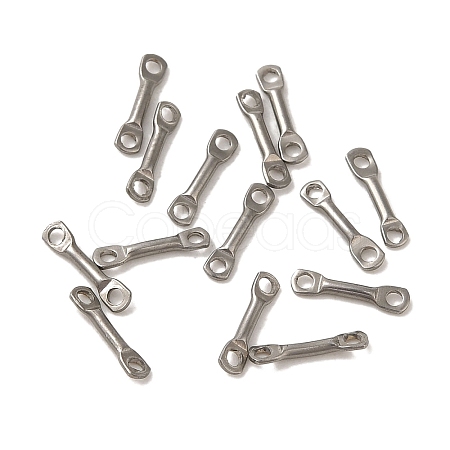 Non-Tarnish 304 Stainless Steel Connector Charms STAS-Q323-04A-P-1