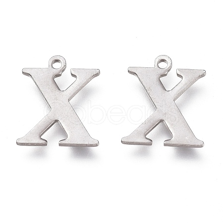 Tarnish Resistant 304 Stainless Steel Charms STAS-H112-X-P-1