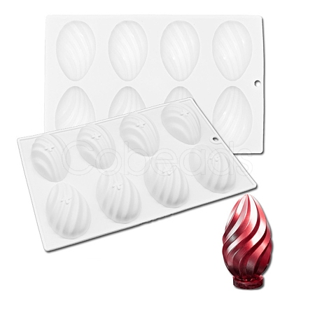 DIY Half Easter Surprise Eggs Food Grade Silicone Molds DIY-E060-03F-1