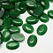 Cat Eye Cabochons, Oval, Green, 30x20x4.5mm