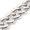 Handmade UV Plating Acrylic Curb Chains AJEW-JB00774-05-3