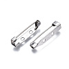 Tarnish Resistant 201 Stainless Steel Brooch Pin Back Safety Catch Bar Pins STAS-S117-021C-4