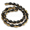 Electroplate Glass Beads Strands EGLA-G037-03A-HP07-2