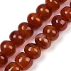 Dyed Natural Agate Beads Strands G-U030-A01-02-2