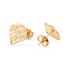 304 Stainless Steel Stud Earring Findings STAS-G270-02G-06-2