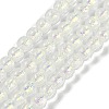 Handmade Foil Lampwork Beads Strands FOIL-K003-06A-10-1