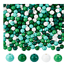 340Pcs 5 Colors Wood European Beads WOOD-PH0003-31-6