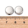 304 Stainless Steel Beads STAS-C128-03B-P-3