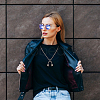 3Pcs 3 Colors Alloy Music Headset Pendant Necklaces Set for Women NJEW-AN0001-28-5
