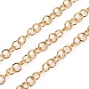 3.28 Feet PVD Vacuum Plating 304 Stainless Steel Cable Chains X-CHS-F007-04G-1