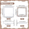 Plastic Cross Stitch Embroidery Hoops DIY-NB0014-42-2
