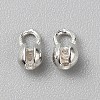 925 Sterling Silver Bead Tips STER-WH0004-048B-1