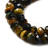 Natural Rainbow Tiger Eye Beads Strands G-NH0002-D04-02-4