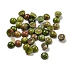 Natural Unakite Cabochons G-H309-03-41-1