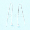 925 Sterling Silver Ear Thread STER-P047-09S-3