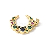 Brass Micro Pave Cubic Zirconia Pendants LS-KK-K403-02G-01-2
