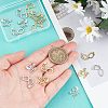 16Pcs 4 Style 201 Stainless Steel Charms STAS-DC0006-17-2