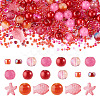 1Bag Mixed Styles Glass Beads GLAA-TADJ0001-10B-1