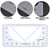 Plastic Multifunction Rulers TOOL-GF0001-58-4
