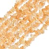 Natural Citrine(Heated) Beads Strands G-K400-A01-5x8-2