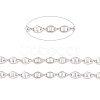 Non-Tarnish 304 Stainless Steel Oval Link Chains CHS-F017-05A-P-1