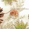 12Pcs 12 Colors Gemstone Pendants G-PH0001-33-2