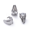 Tarnish Resistant 304 Stainless Steel Snap on Bails STAS-E466-22P-1