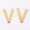 304 Stainless Steel Charms STAS-P141-V-2