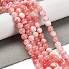 Natural Yellow Jade Beads Strands G-B128-A01-02-2