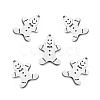Non-Tarnish 201 Stainless Steel Pendants STAS-E157-02P-1