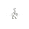 Brass Charms KK-C053-04S-W-1